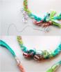 DIY csipke dekoráció Szőj nyakdíszt